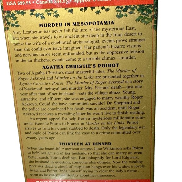 BBC Radio Presents: Poirot Box Set: Murder in Mesopotamia, Poirot, Thirteen at D - Picture 2 of 12